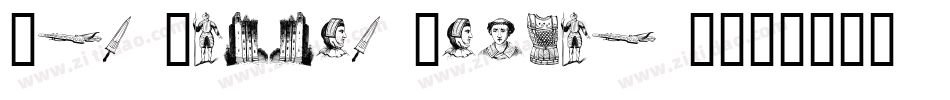 The Castle Elizah I字体转换